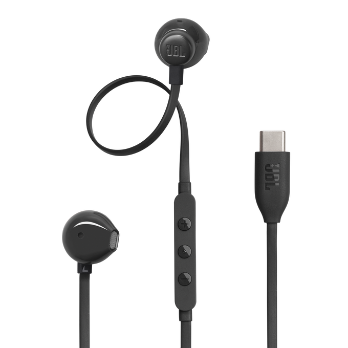 JBL Tune 305C USB Wired Hi Res Earbud Headphones